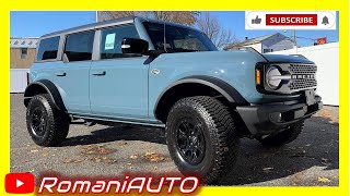 2023 Ford Bronco Wildtrack with FOX HOSS 30 Azure Gray Metallic TriCoat Wakaround [upl. by Drolyag]