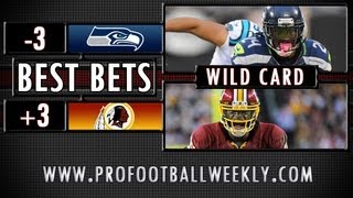 PFWs Wild Card Best Bet Redskins 3 vs Seahawks [upl. by Eisnil]