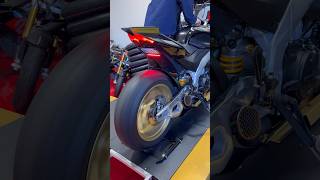 What’s the loudest exhaust for a Aprilia RSV4 SCProject GP22 [upl. by Rj]