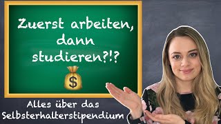 Studienförderung für BERUFSTÄTIGE  Selbsterhalterinnenstipendium [upl. by Imailiv]