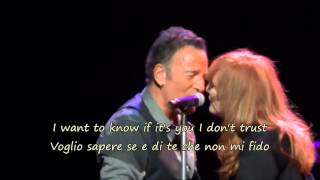 Brilliant Disguise Bruce Springsteen amp Patti Scialfa  Lyrics amp sub ITA  Best Audio 2016 [upl. by Lamberto]