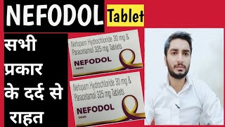 Nefodol tablet  Nefodol tablet Uses in hindi Nefopam hydrochloride in hindiDrDaljeetSinghYadav [upl. by Yrrum]