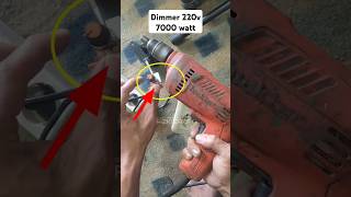 idea to make a 220V dimmer load up to 7000 watts short tutorial idea [upl. by Daveda]