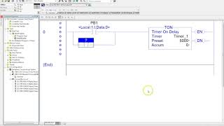 Intro into TON Instruction in RSLogix 5000 [upl. by Enavi]