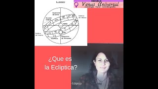 ¿Que es la Ecliptica Astrología [upl. by Adnirod]