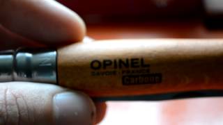 opinel no 8  fire starting with it [upl. by Ylrehs]