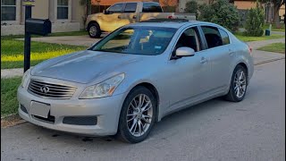 I straight piped my Infiniti G35 [upl. by Surdna]