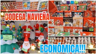 BODEGA ECONÓMICA DE ARTÍCULOS NAVIDEÑOS Desde 8 Esferas Luces Inflables Muy Batatos Baratero [upl. by Osy739]