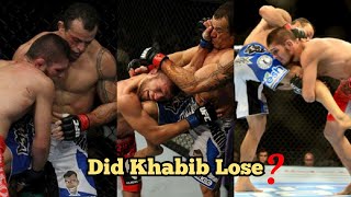 The only Guy Khabib suffered to take down [upl. by Assenav295]