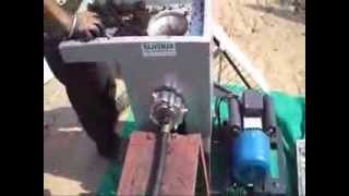 Rajkumar New Mini Charcoal Briquette Machine [upl. by Nesmat]