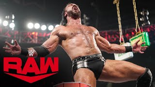 FULL MATCH Drew McIntyre qualifies for Money in the Bank Raw highlights July 1 2024 [upl. by Juline]