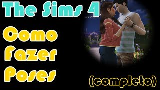 Tutorial The Sims 4  Como Fazer Poses [upl. by Lapham984]