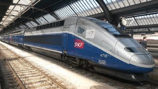 CAB RIDE EN TGV DUPLEX ENTRE LILLE EUROPE ET PARIS NORD [upl. by Aldrich]