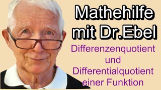 Der Differenzenquotient und Differentialquotient [upl. by Pamella413]