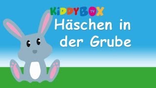 Häschen in der Grube  Kinderlieder zum Mitsingen  KIDDYBOXTV [upl. by Notsrik]