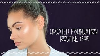 LONG WEAR FLAWLESS FOUNDATION ROUTINE 2017  Talia Mar [upl. by Wagstaff]