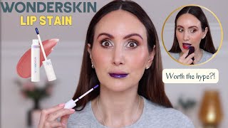 WONDERSKIN LIP AND BROW STAIN WORTH THE HYPE OR JUST A GIMMICK [upl. by Harilda]