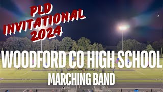 Woodford County High School Marching Band  Cadence of the Canopy  PLD Invitational 2024 Finals [upl. by Yrhcaz]