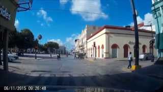 Matamoros Mexico around a couple of streets dash cam [upl. by Latsyrhc326]