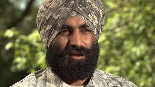 Sikh American soldier on what the Army means to him [upl. by Blythe]