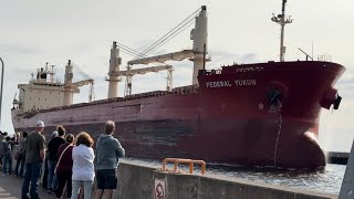 Getting Up Close and Personal Federal Yukon and the 97 YearOld Tug Missouri [upl. by Aciras]