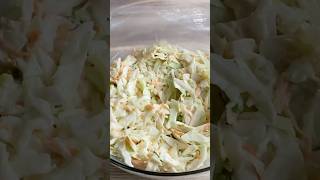 Coleslaw How to make the perfect Coleslaw Salad shorts [upl. by Isabeau]