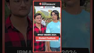 Students Reaction on IPMAT Indore Exam🔥 Which Section is More Difficult  From Lucknow shorts [upl. by Metah]