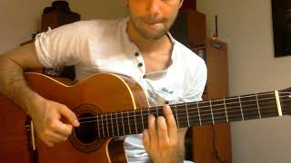 Beethoven  Symphonie n°7 extrait  Classical Guitar Arrangement [upl. by Airdnek]