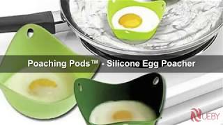 Poaching Pods™  Silicone Egg Poacher [upl. by Ttelrahc88]