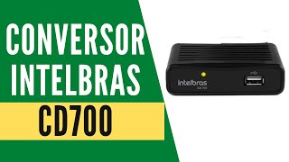 conversor tv digital intelbras cd700 [upl. by Trant]