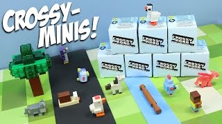 Crossy Road Mini Figurines Mystery Box Collection Toys Series Opening [upl. by Ecraep656]