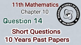 Question 14  Solution Of Quadrantal Angles 10th Chapter  11th Math [upl. by Zumstein]