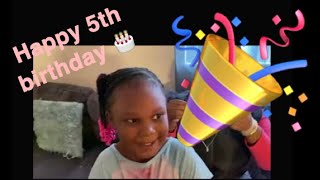 Honesti 5th birthday 💅💕 car accident 💥 thanksgiving giving vlog [upl. by Inuat]