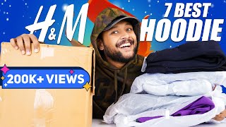 7 Best HampM HoodieSweatshirt Haul for Men 2024 🔥 HampM Winter Hoodies Review India 2024  ONE CHANCE [upl. by Jared]