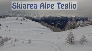 Alpe Teglio So neve fresca in Alta Valtellina [upl. by Enutrof]