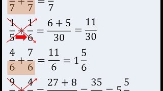 Suma de Fracciones con diferente denominador [upl. by Razatlab]