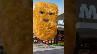 Badoom Badoom EleNugget funny viralvideo viralshorts viralshort food mcdonalds memes meme [upl. by Anu118]