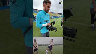 🎥⚽️ José Antonio Caro cómo grabar un rondo DESDE DENTROCádizCF Futbol filmaker video cinematic [upl. by Menedez92]