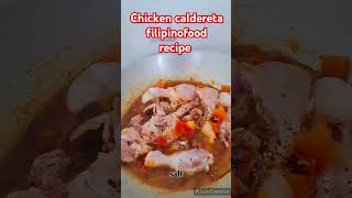 filipinofood recipechicken caldereta [upl. by Llenrac270]