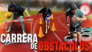 CARRERA DE OBSTACULOS CON EL TEAM  SIN CEJAS [upl. by Agee138]