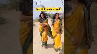 Haldi Function Look 🧿 shorts youtubeshorts snappygirls02 Beinganshu0 [upl. by Ahcropal]