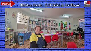 Por el Día de la Biblioteca Escolar en el Perú Ruth Alejos [upl. by Lorrac]