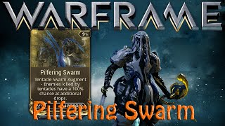 Warframe  Pilfering Swarm Augment Hydroid [upl. by Edouard]