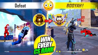 HOW TO WIN EVERY CS RANK IN FREE FIRE 🔥 FREE FIRE PRO TIPS AND TRICKS  FIREEYES GAMING [upl. by Lareena]