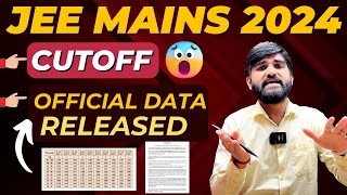 JEE Mains 2024 Cutoff Percentile✅🔥 Official Data  Cutoff jee mains 2024  JEE Mains Cut off 2024 [upl. by Clie]