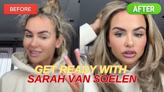 GET READY WITH SARAH VAN SOELEN  KLETSEN EN FAVO PRODUCTEN [upl. by Charleton]