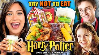 Try Not To Eat  The Wizarding World of Harry Potter At Universal Studios [upl. by Oilasor]