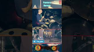 Pantera  Heresy  drumbeat vinniepaul pantera [upl. by Sihtnyc]