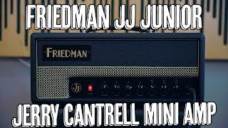 Friedman JJ Junior Mini Amp  Demo [upl. by Gisele]