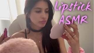 ASMR Paris Hilton Matte Lipstick TryOn Haul 💋 🎀 👑 💄 👄 [upl. by Annotahs]